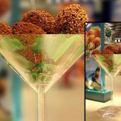 Martiniglas aus Acrylglas (Anuga) 