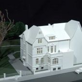 Modell eines Stadthauses